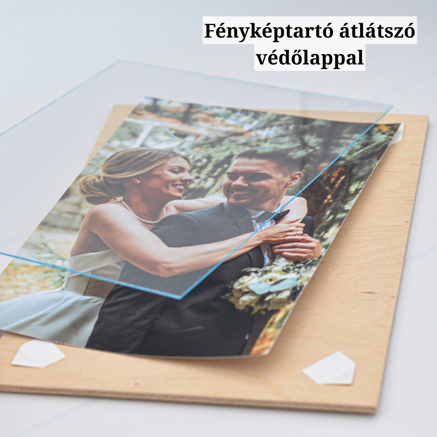Homokceremónia szett fényképtartóval